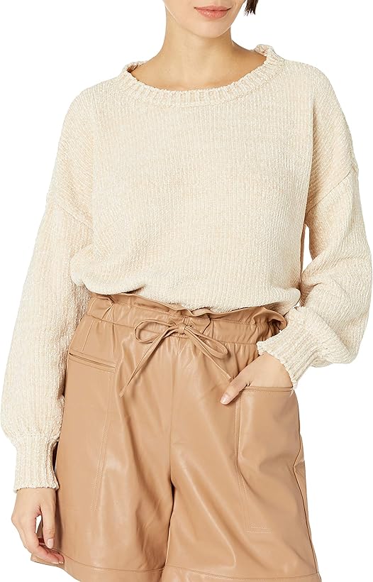 KENDALL KYLIE Womens Balloon Sweater