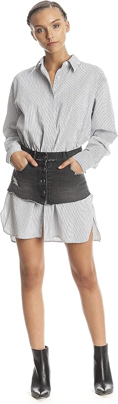 Kendall Kylie Oversized Poplin Shirt